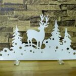 Laser Cut Christmas Decor Tree Deer Christmas Trinkets DXF File
