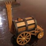 Laser Cut Stephenson Rocket Model DXF File