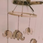 Laser Cut Elephant Baby Mobile SVG File