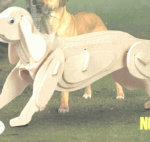 Dog 3D Puzzle Laser Cut Free Vector