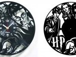 HARRY POTTER Vinyl Record Clock DXF File