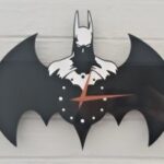 Laser Cut Batman Acrylic Wall Clock DWG File