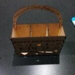 Laser Cut Birthday Box With Handle 3mm Plywood Template Free Vector