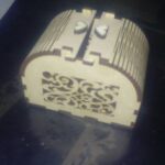 Laser Cut Wooden Jewellery Box 3×2 Free Vector