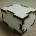 Simple parametric box generator for laser cut DXF File