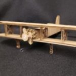 Laser Cut Cardboard Bi-Plane