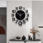 Laser Cut Acrylic 3D Wall Clock