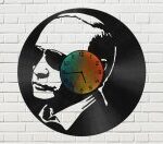 Putin Vinyl Clock Free Vector