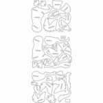 Horse Puzzle Cleaned dxf File