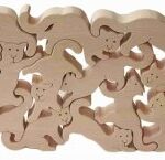 Cats Puzzle Free Vector