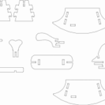 Rocking Horse puzzle 2c dxf File