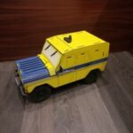 Laser Cut Minibar UAZ Military Vehicle 3D Wooden Puzzle Free Vector