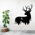 Laser Cut Deer Wall Art Wildlife Wall Decor Free Vector