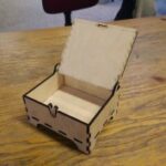 Box with Lid Laser Cut Free Vector