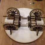 Laser Cut Da Vinci Tank Free Vector
