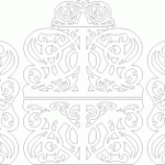 Wedding Screen Decor Laser Cut Free Vector