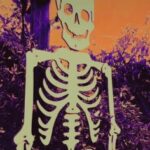 Laser Cut Halloween Skeleton DXF File