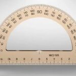 Laser Cut Geometry Protractor