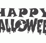 Happy Halloweer DXF File