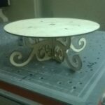 Laser Cut Wooden Decorative Cake Stand