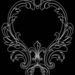 Mirror Frame 0555 dxf File