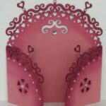 Gate Fold Card 12 dxf File