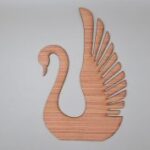 Laser Cut Swan Unfinished Wood Cutout Shape Free Vector
