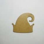 Laser Cut Wood Elf Hat Cutout For Crafts Free Vector