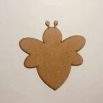 Laser Cut Wood Bumble Bee Craft Shape Cutout Free Vector