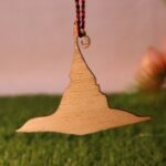 Laser Cut Witch Hat Halloween Decor Free Vector