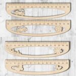 Laser Cut Ruler Templates Free Vector
