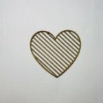 Laser Cut Heart Wood Cutout Unfinished Wooden Heart Shape Free Vector