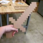 Laser Cut Minecraft Sword SVG File