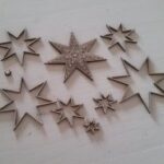 Laser Cut Christmas Star Decor SVG File