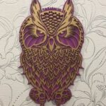 Laser Cut Decorative Plywood Owl Free Vector