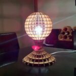 Lamp With Globe dxf File