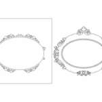 Mirror Frame 05 dxf File
