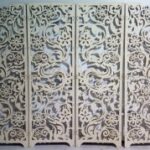 Decorative Wedding Screen Vector Free Vector