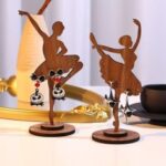 Laser Cut Ballerina Jewelry Holder Display Stand