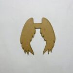 Laser Cut Angel Wings Shape Angel Wings Unfinished Wood Cutout Free Vector