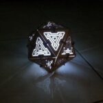 Laser Cut Icosahedron Lamp Free Vector