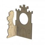 Laser Cut Photo Frame With Dragon Free Vector