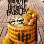 Laser Cut Harry Potter Cake Topper Personalized Birthday Topper Free Vector