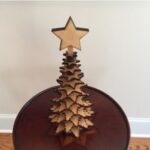 Laser Cut Mini Tabletop Christmas Tree Free Vector