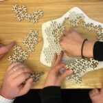 Laser Cut Wooden Fractal Jigsaw Puzzle SVG File