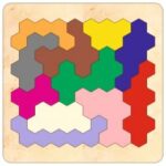 3D Wooden Tangram Puzzles Jigsaw Board Game Toys Laser Cutting Template Free Vector