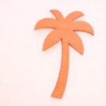 Laser Cut Wood Palm Tree Cutout Free Vector