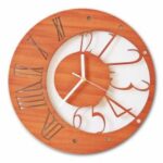 Laser Cut Contemporary And Modern Wall Clock Free Vector