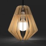 Laser Cut Pendant Lamp Free Vector