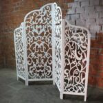 Laser Cut Wedding Decorative Background Screen Free Vector